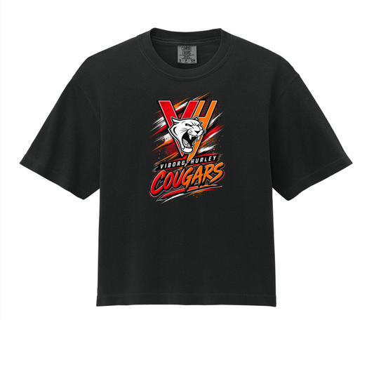 VH Booster Club Graphic Comfort Colors® Women’s Heavyweight Boxy Tee