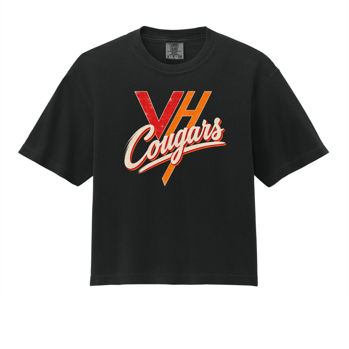 VH Booster Club Vintage Comfort Colors® Women’s Heavyweight Boxy Tee