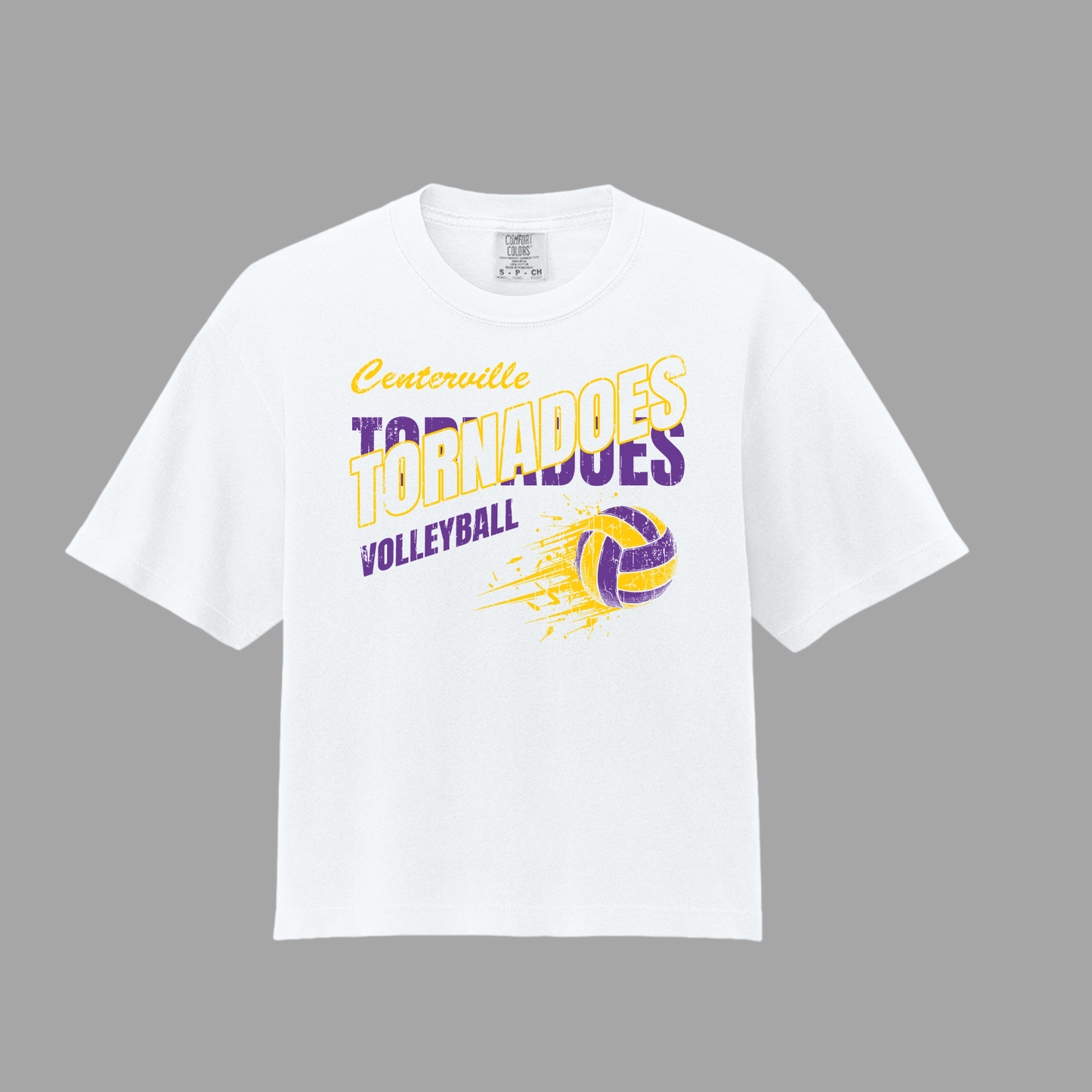 Centerville Volleyball Comfort Colors® Women’s Heavyweight Boxy Tee