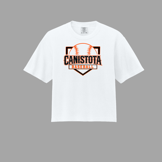 Canistota Baseball Comfort Colors® Women’s Heavyweight Boxy Tee