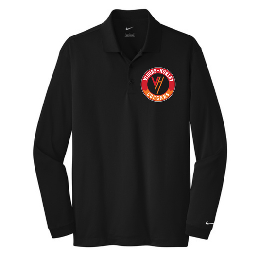 Viborg-Hurley Staff Nike Long Sleeve Dri-FIT Stretch Tech Polo