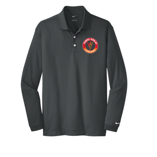 Viborg-Hurley Staff Nike Tall Long Sleeve Dri-FIT Stretch Tech Polo