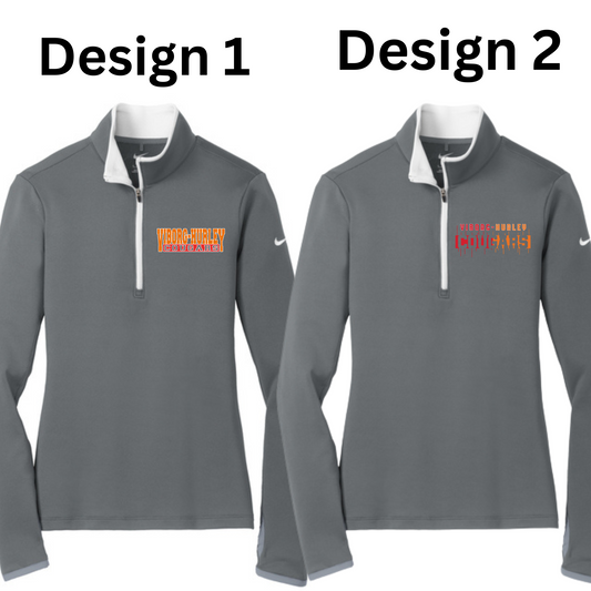 VH Booster Club Nike Women's Dri-FIT Stretch 1/2-Zip Cover-Up