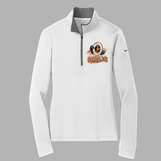 Lennox Booster Club Nike Women's Dri-FIT Stretch 1/2-Zip Cover-Up