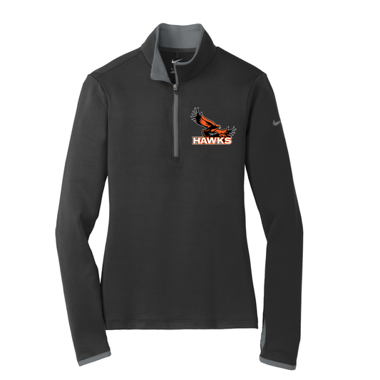 Canistota Booster Club Nike Women's Dri-FIT Stretch 1/2-Zip Cover-Up