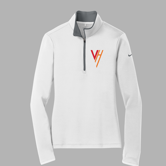 VH Booster Club Nike Women's Dri-FIT Stretch 1/2-Zip Cover-Up