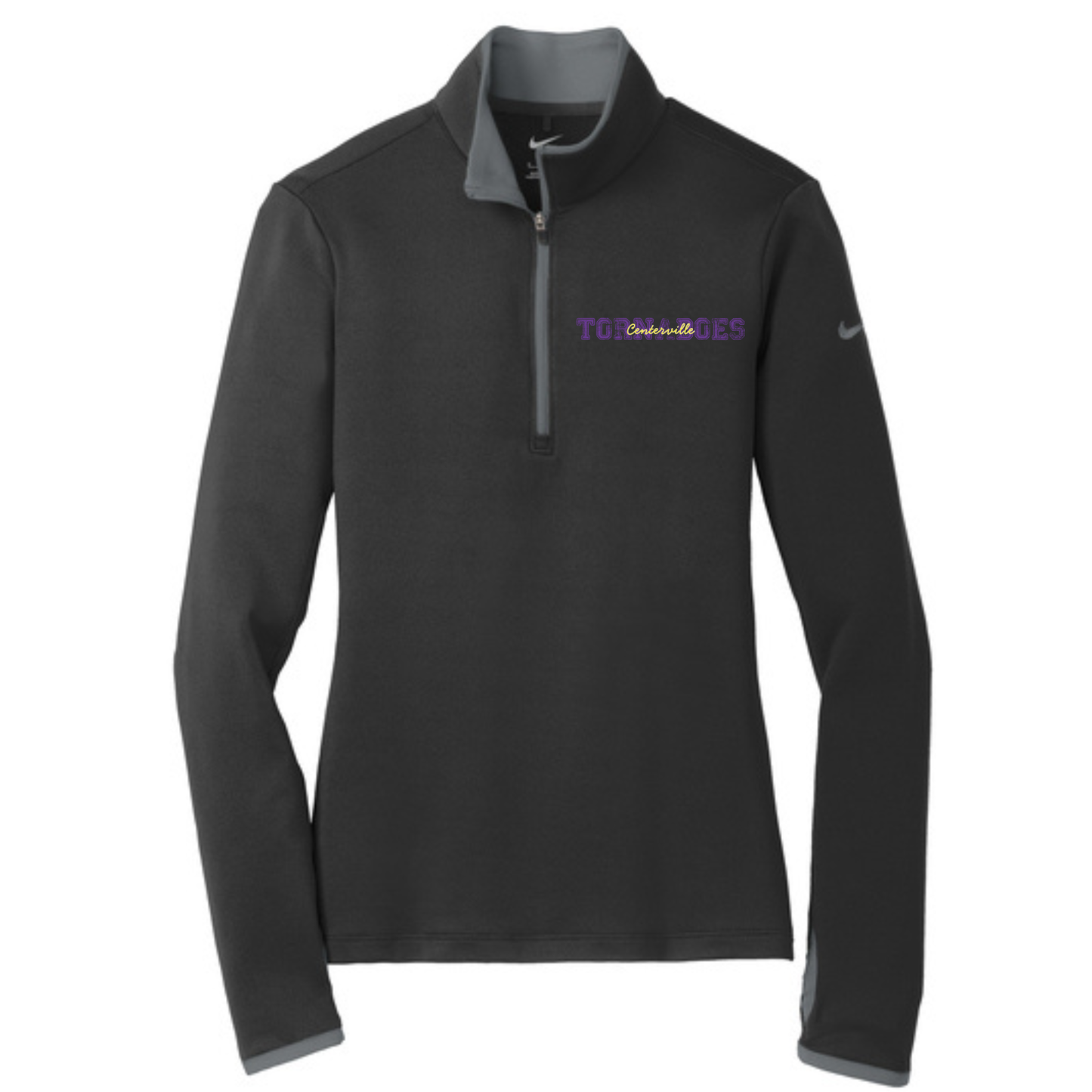 Centerville Booster Club Nike Women's Dri-FIT Stretch 1/2-Zip Cover-Up