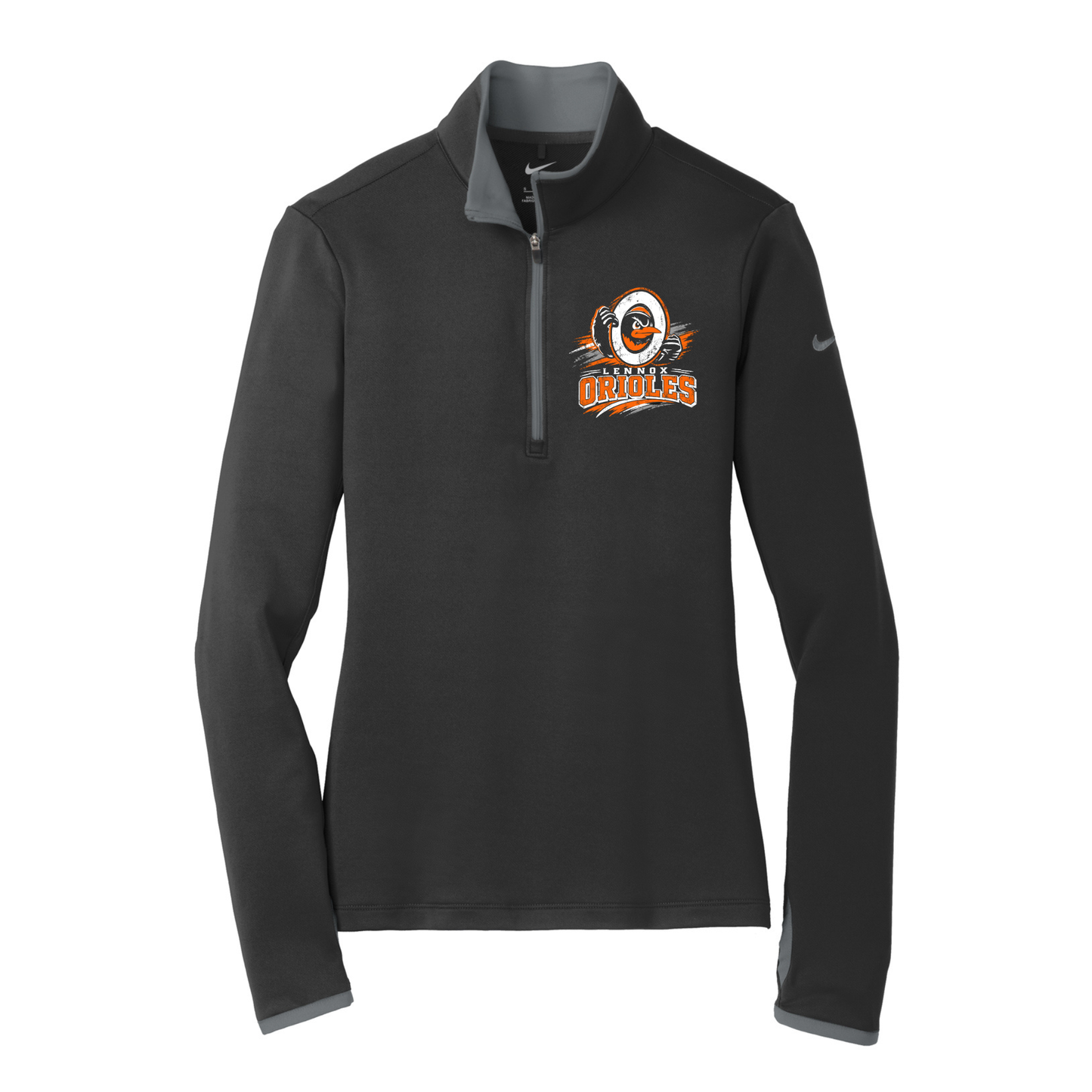 Lennox Booster Club Nike Women's Dri-FIT Stretch 1/2-Zip Cover-Up