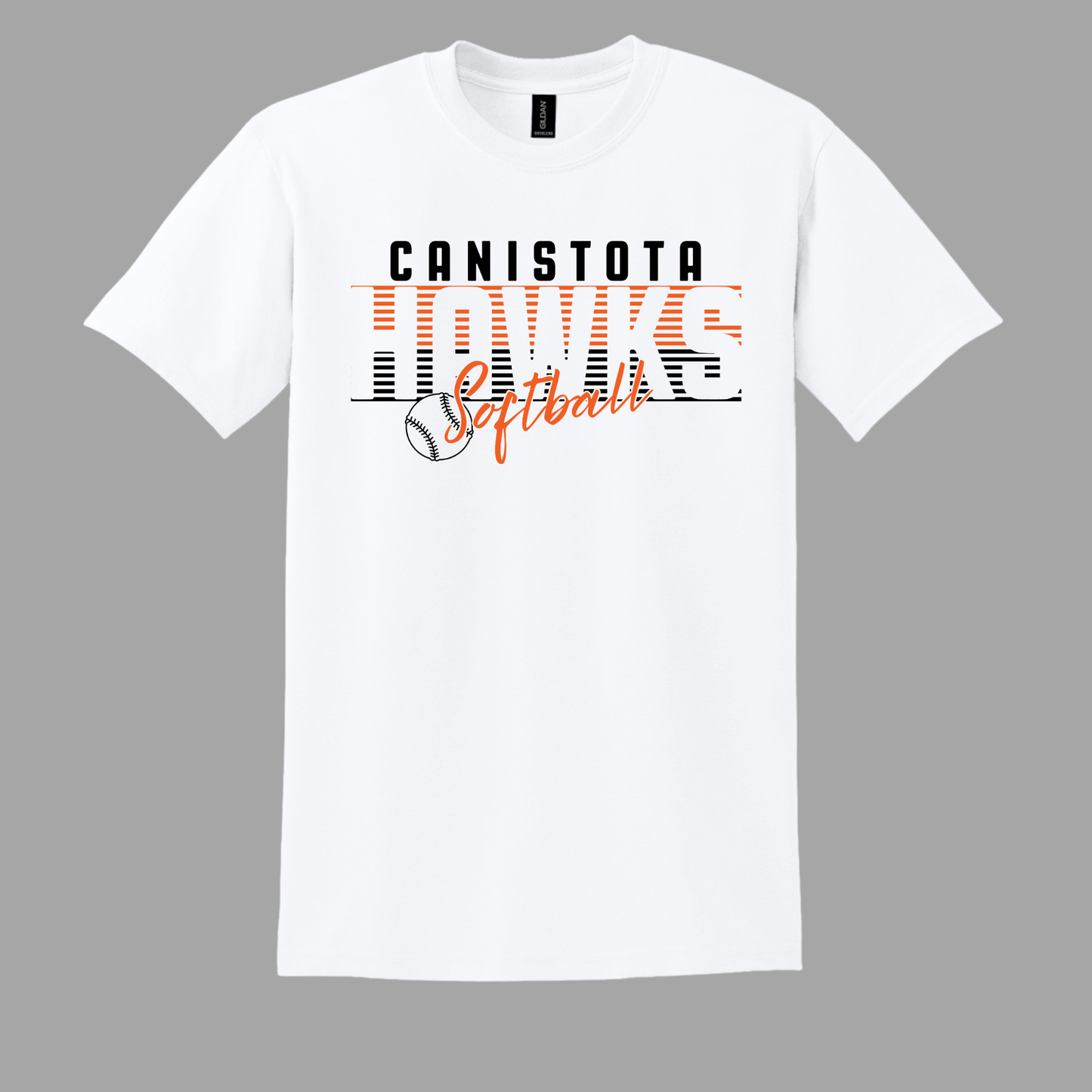 Canistota Softball Gildan® - DryBlend® 50 Cotton/50 Poly T-Shirt