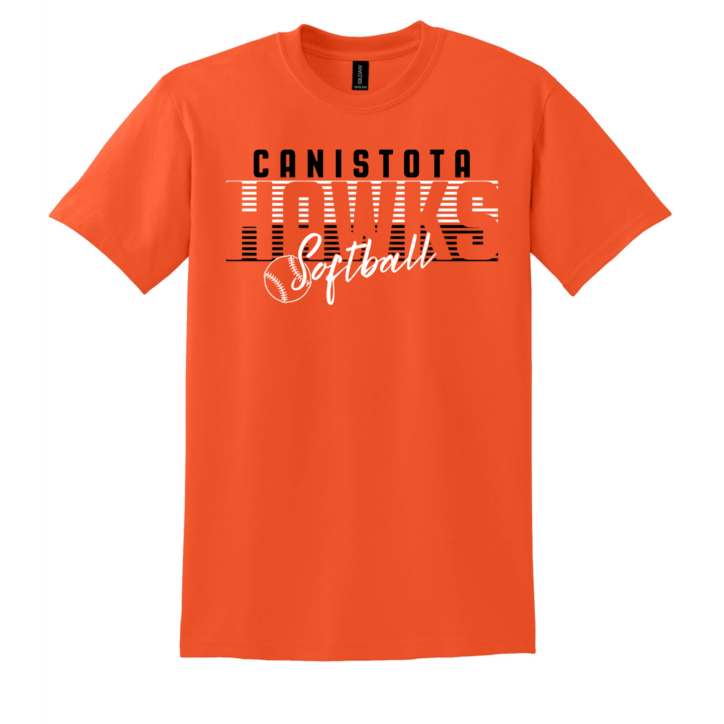 Canistota Softball Gildan® - DryBlend® 50 Cotton/50 Poly T-Shirt