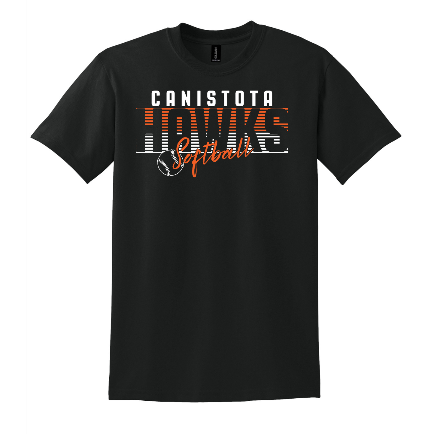 Canistota Softball Gildan® - DryBlend® 50 Cotton/50 Poly T-Shirt