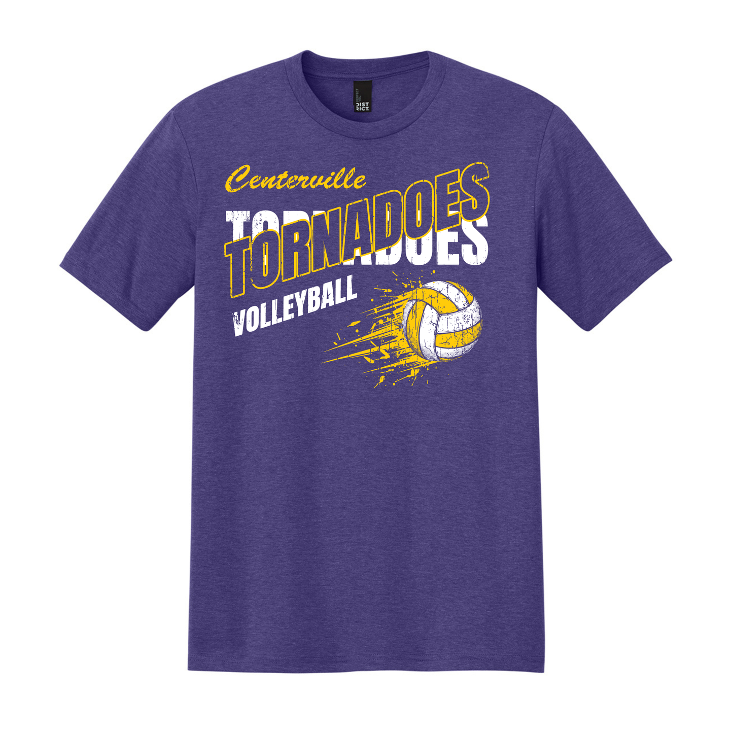 Centerville Volleyball District ® Perfect Tri ® Tee