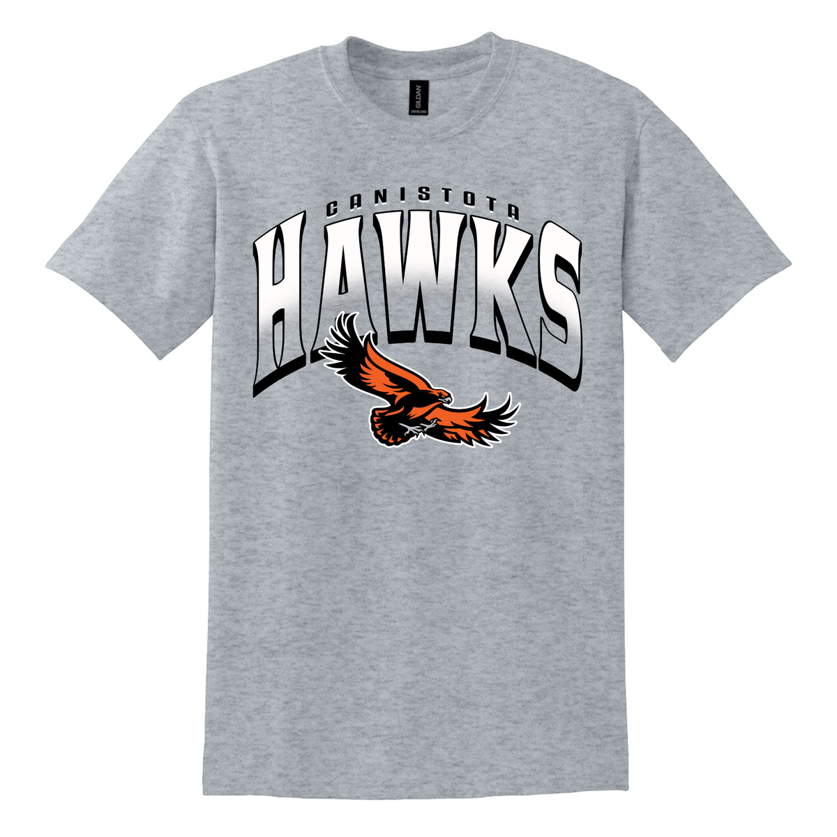 Canistota Booster Club Gildan® DryBlend® 50 Cotton/50 Poly T-Shirt