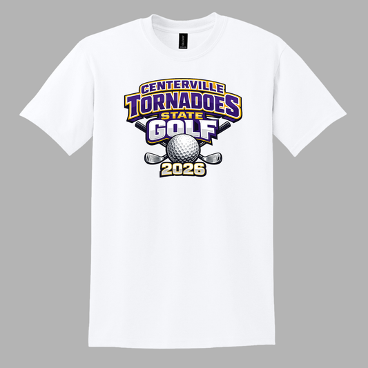 Centerville Tornadoes State Golf Gildan® - DryBlend® 50 Cotton/50 Poly T-Shirt