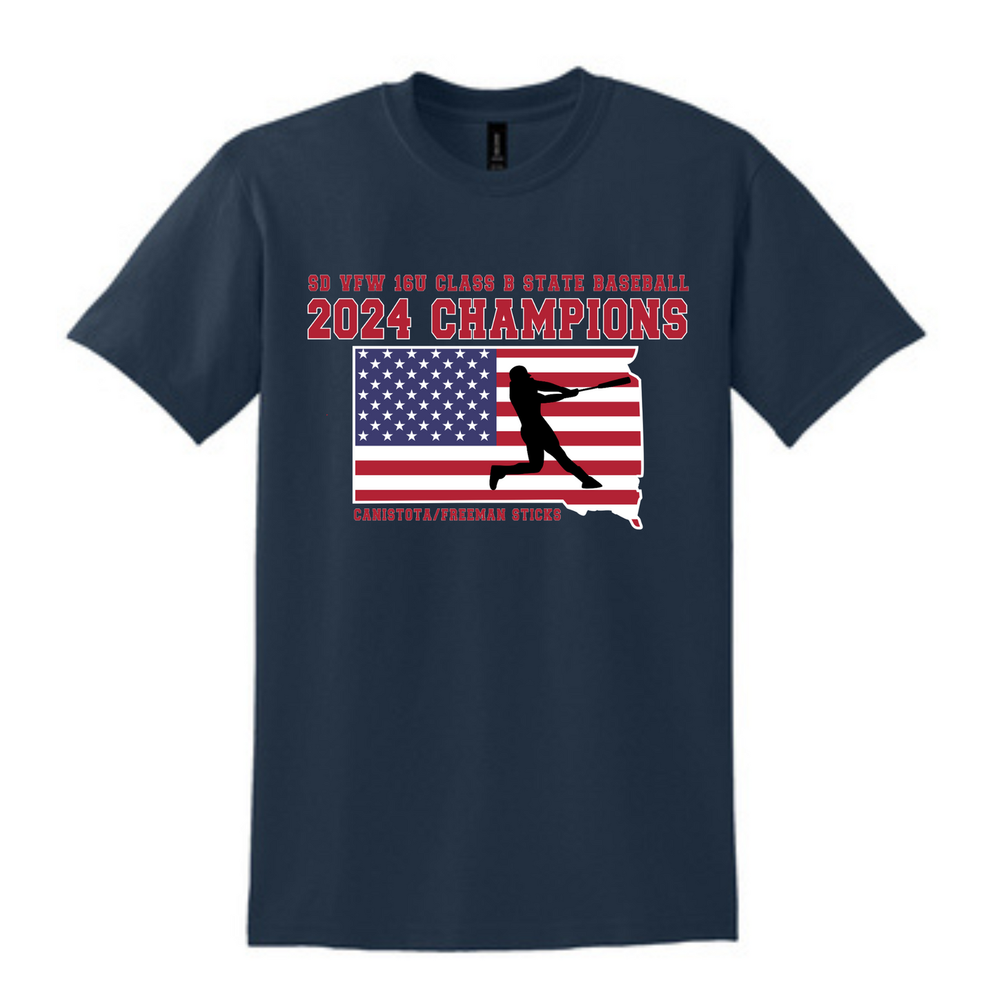 16U Sticks State Gildan® - DryBlend® 50 Cotton/50 Poly T-Shirt