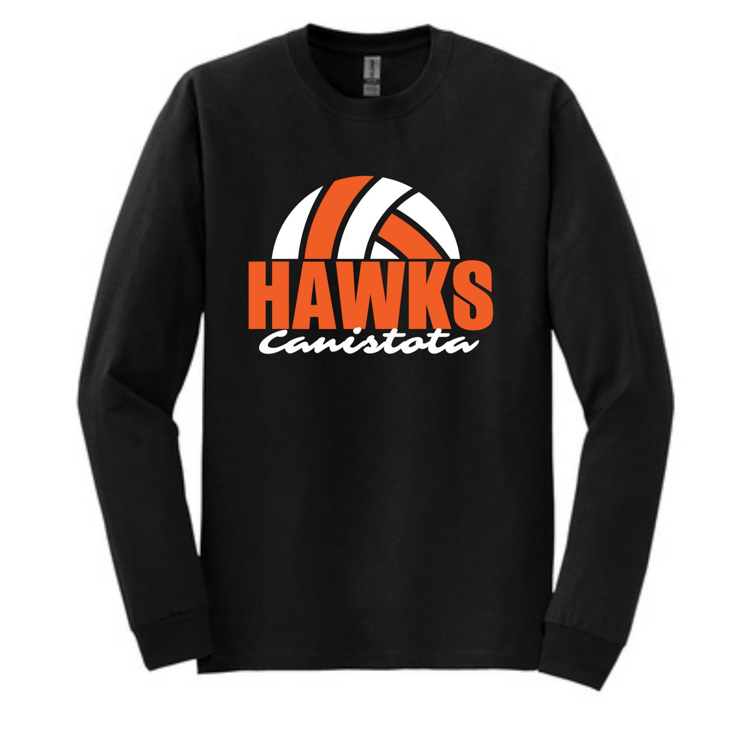 Canistota Hawks Volleyball Gildan® DryBlend® 50 Cotton/50 Poly Long