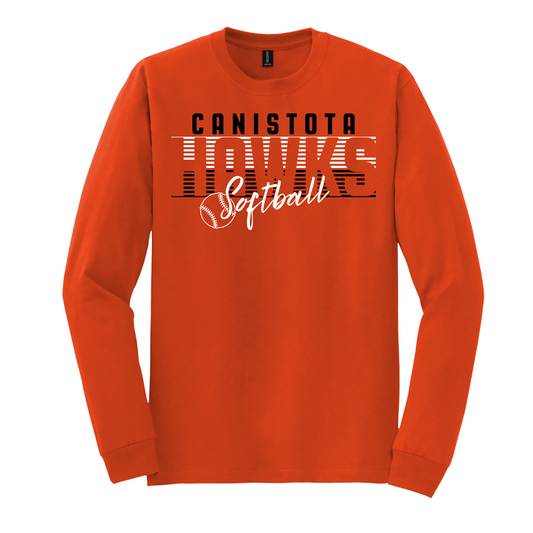 Canistota Softball Gildan® - DryBlend® 50 Cotton/50 Poly Long Sleeve T-Shirt