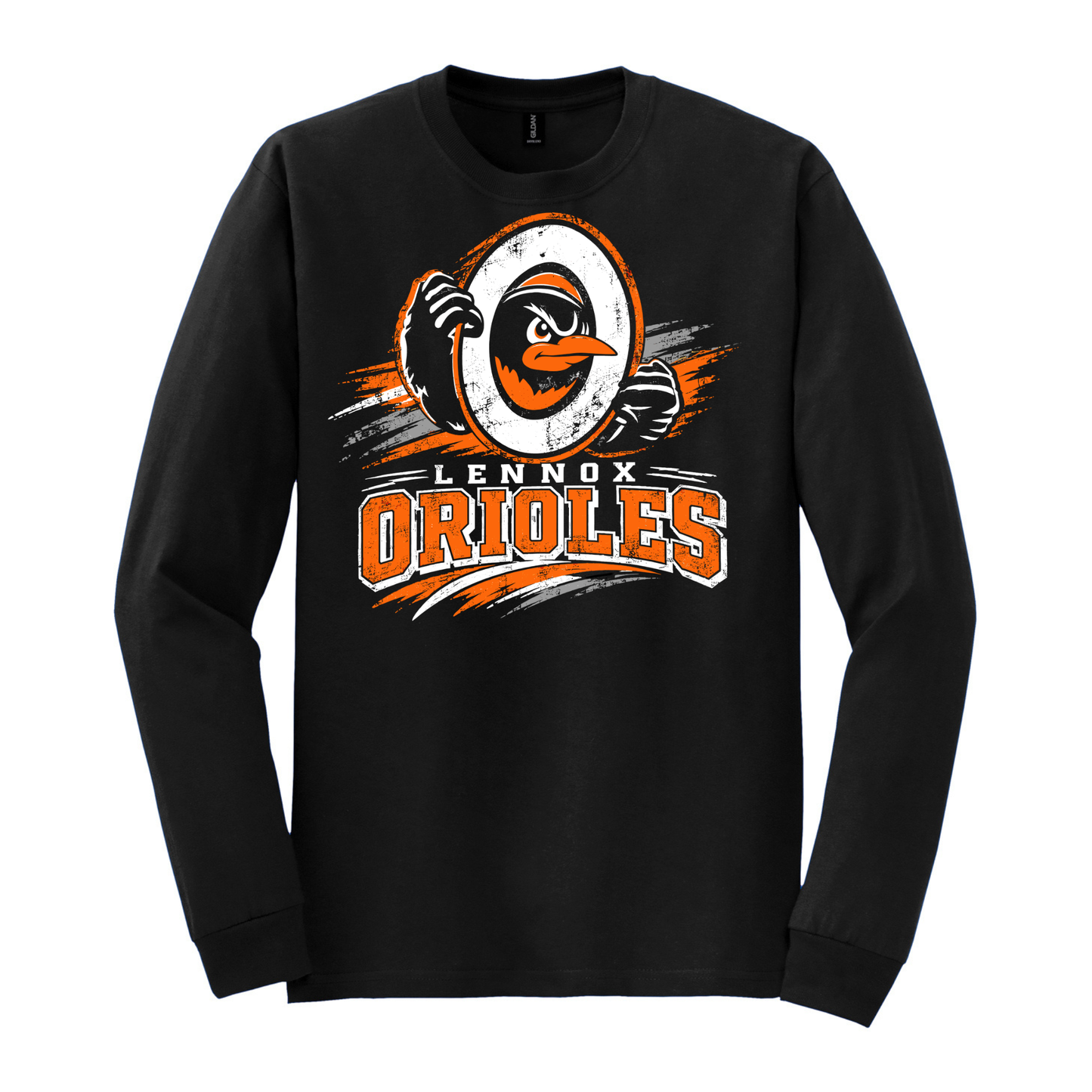 Lennox Booster Club Gildan® DryBlend® 50 Cotton/50 Poly Long Sleeve T-Shirt