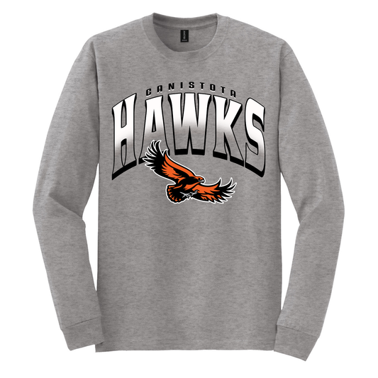 Canistota Booster Club Gildan® DryBlend® 50 Cotton/50 Poly Long Sleeve T-Shirt
