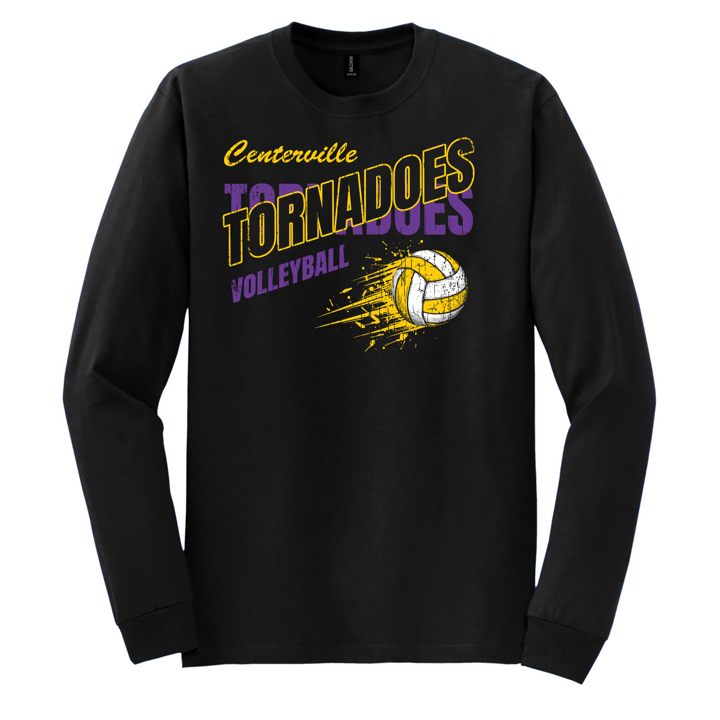 Centerville Volleyball Gildan® DryBlend® 50 Cotton/50 Poly Long Sleeve T-Shirt