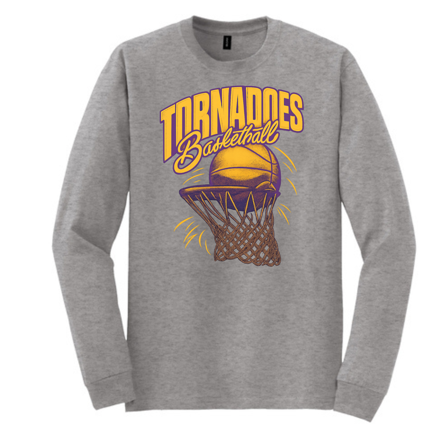 Centerville Girls Basketball Gildan® - DryBlend® 50 Cotton/50 Poly Long Sleeve T-Shirt