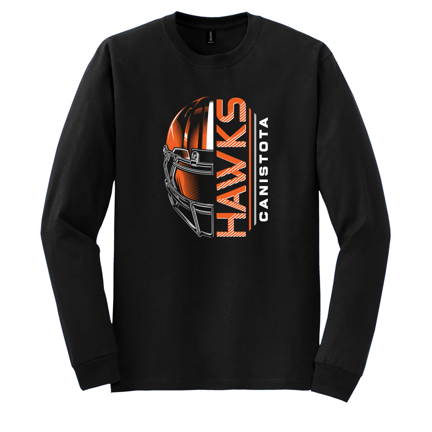 Canistota Football Gildan® DryBlend® 50 Cotton/50 Poly Long Sleeve T-Shirt