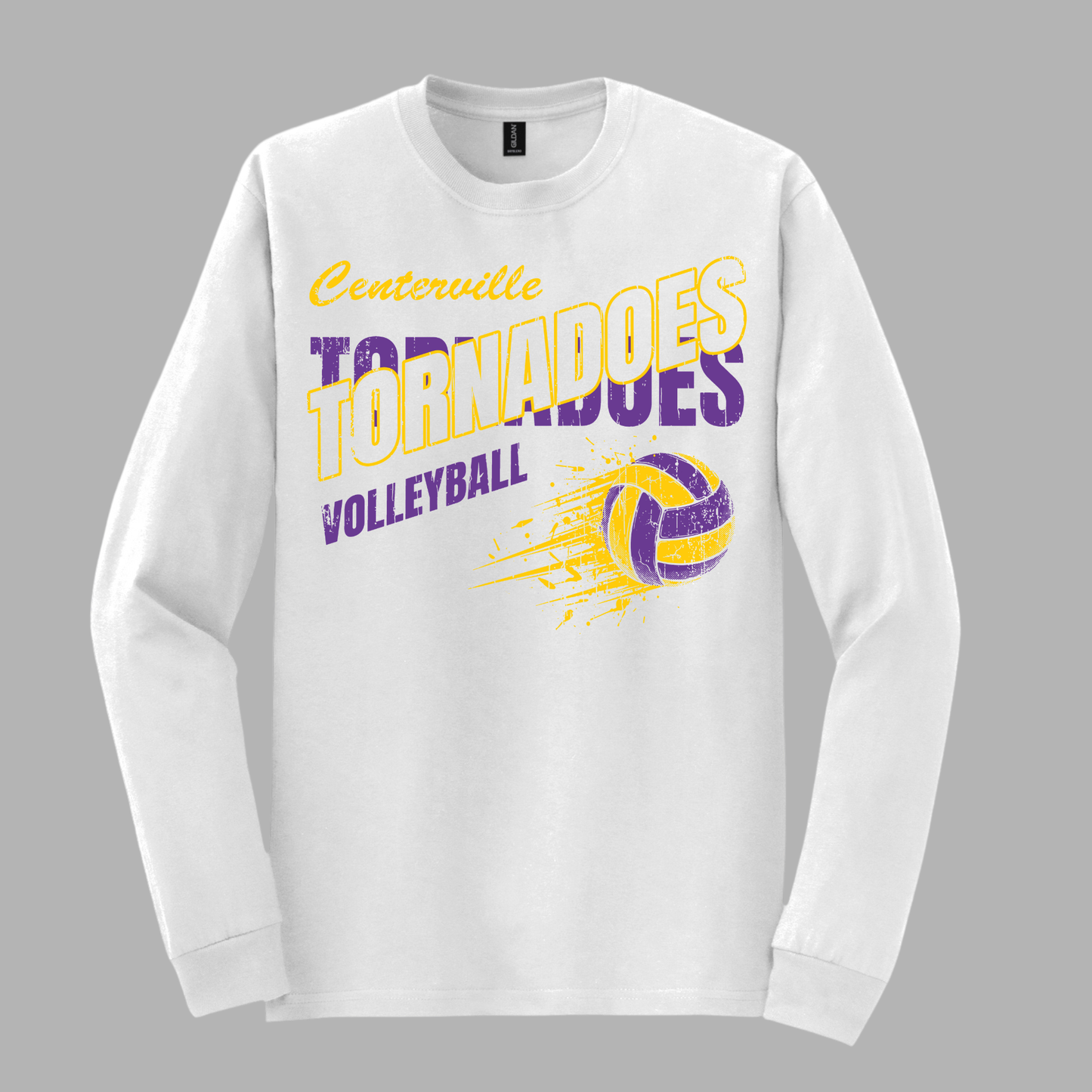 Centerville Volleyball District® Perfect Tri® Long Sleeve Tee