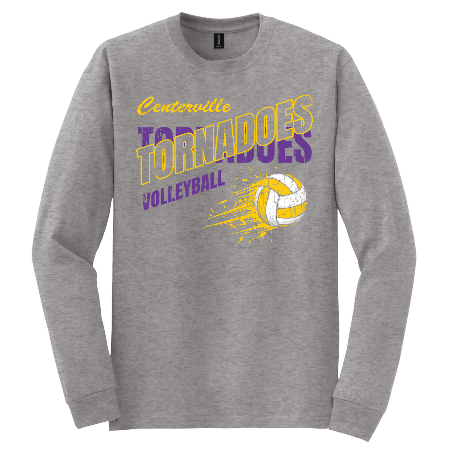 Centerville Volleyball District® Perfect Tri® Long Sleeve Tee