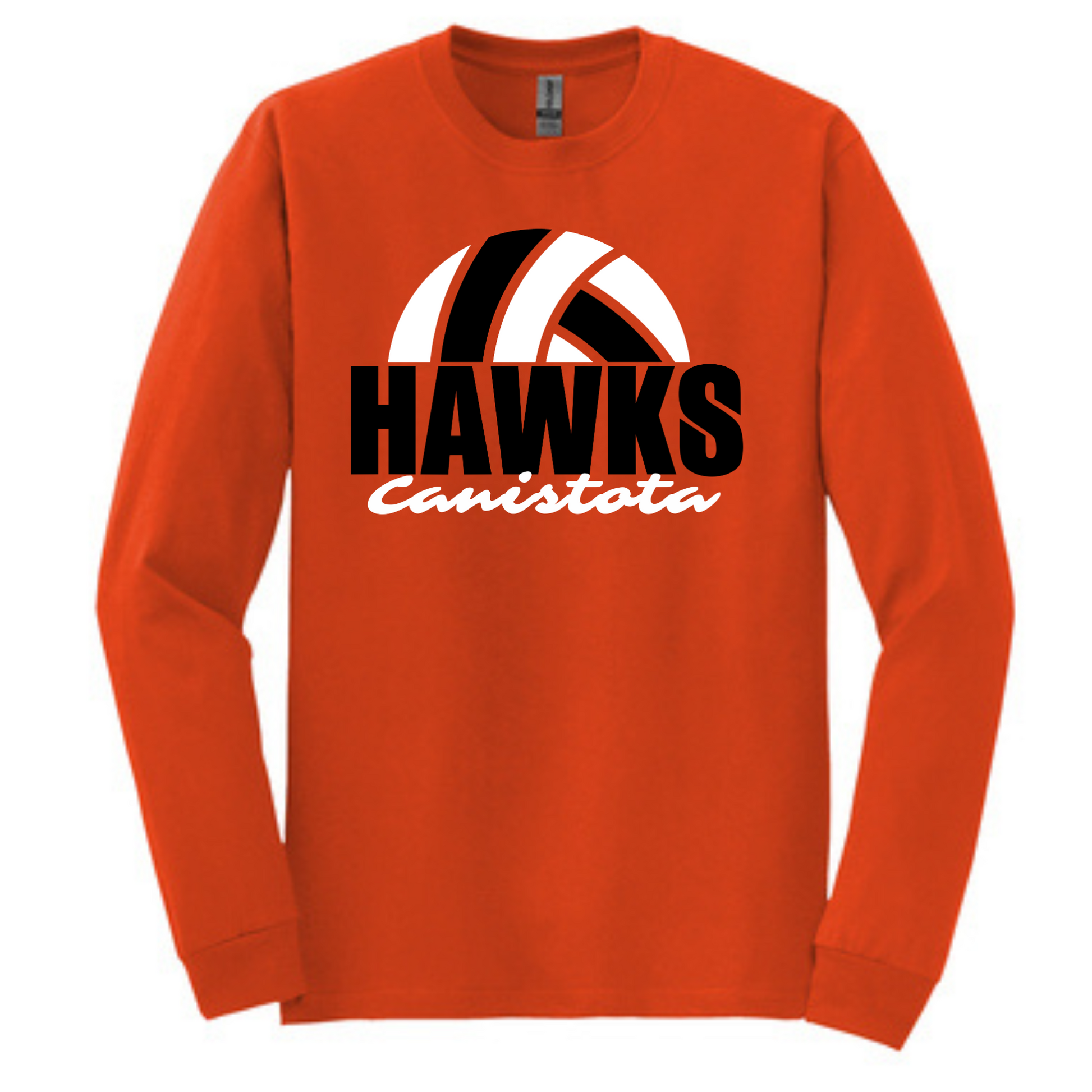Canistota Hawks Volleyball Gildan® DryBlend® 50 Cotton/50 Poly Long
