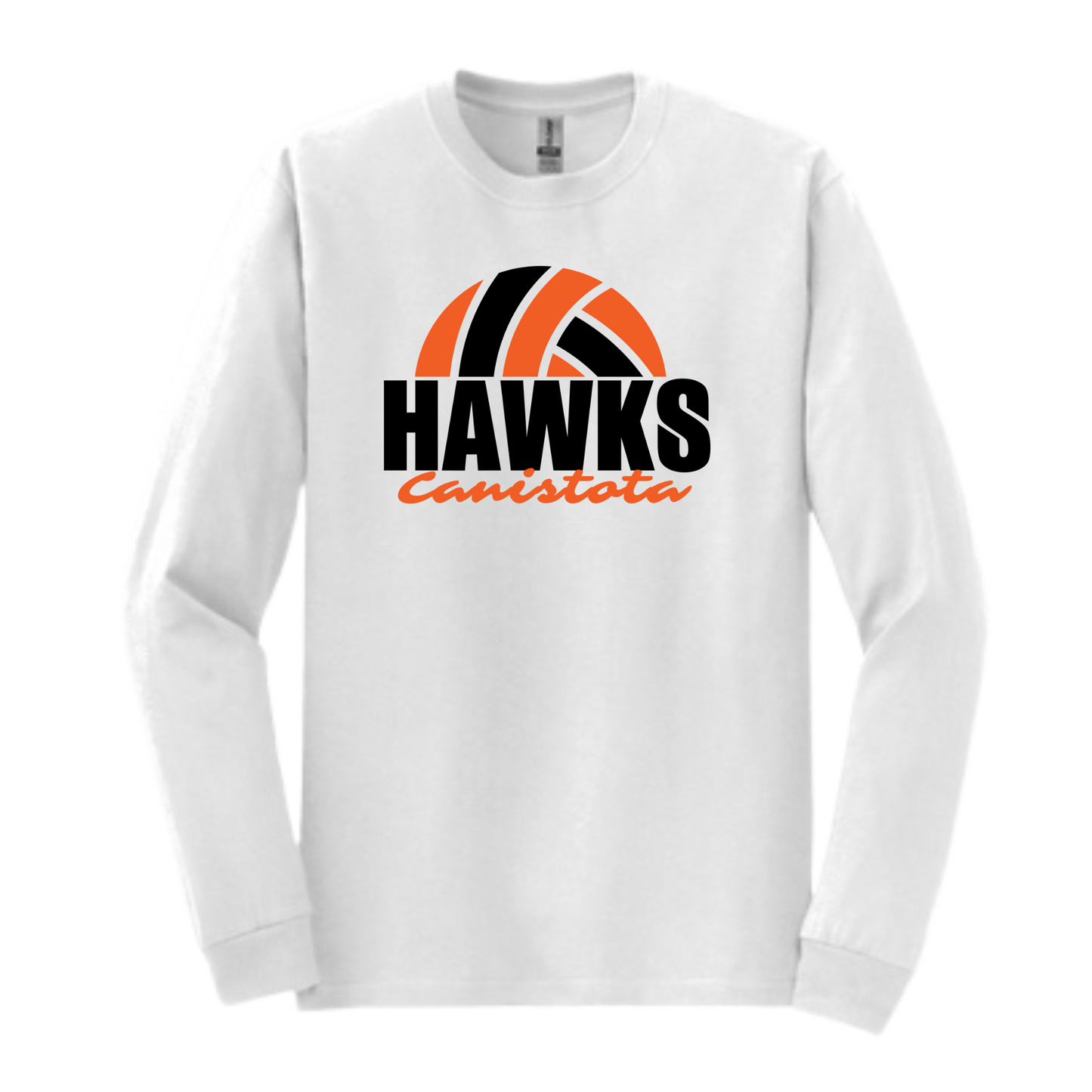 Canistota Hawks Volleyball Gildan® DryBlend® 50 Cotton/50 Poly Long
