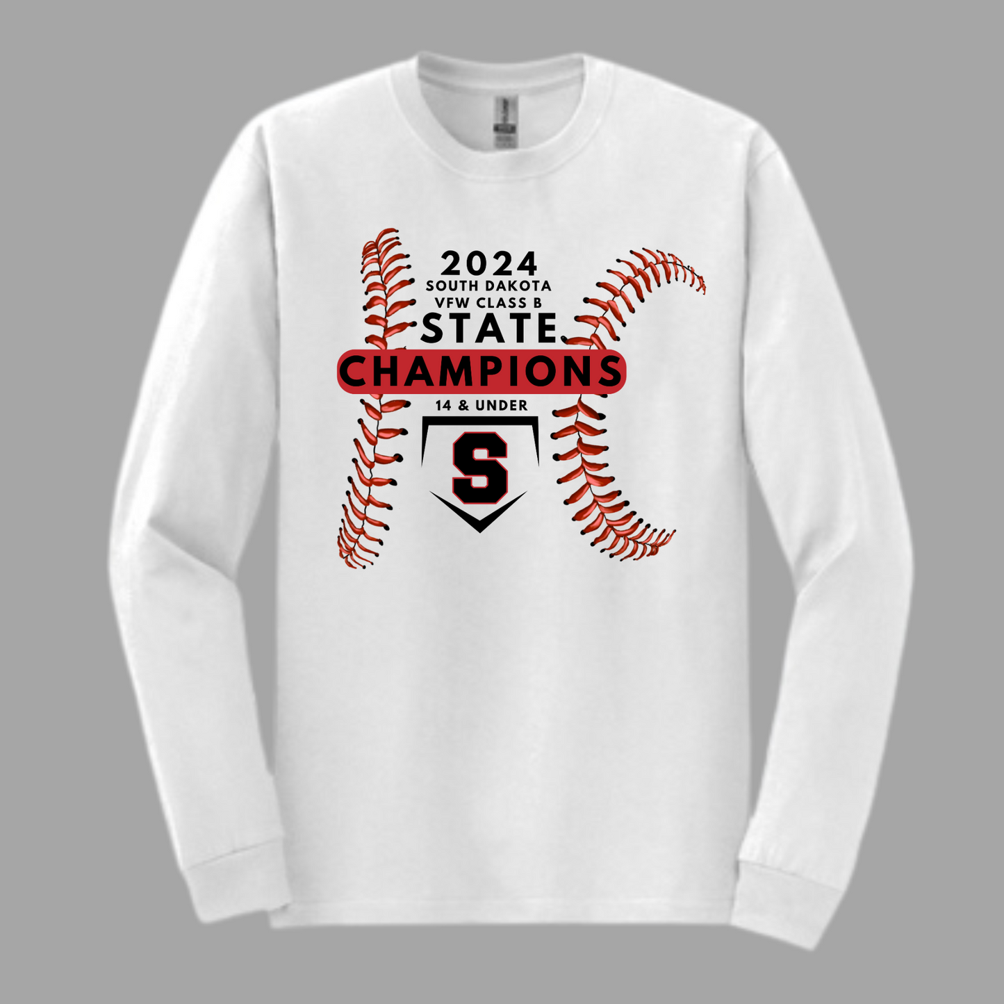 14U Sticks State Gildan® - DryBlend® 50 Cotton/50 Poly Long Sleeve T-Shirt