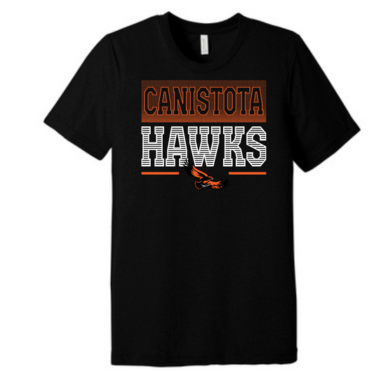 Canistota Hawks BELLA+CANVAS ® Unisex Triblend Short Sleeve Tee