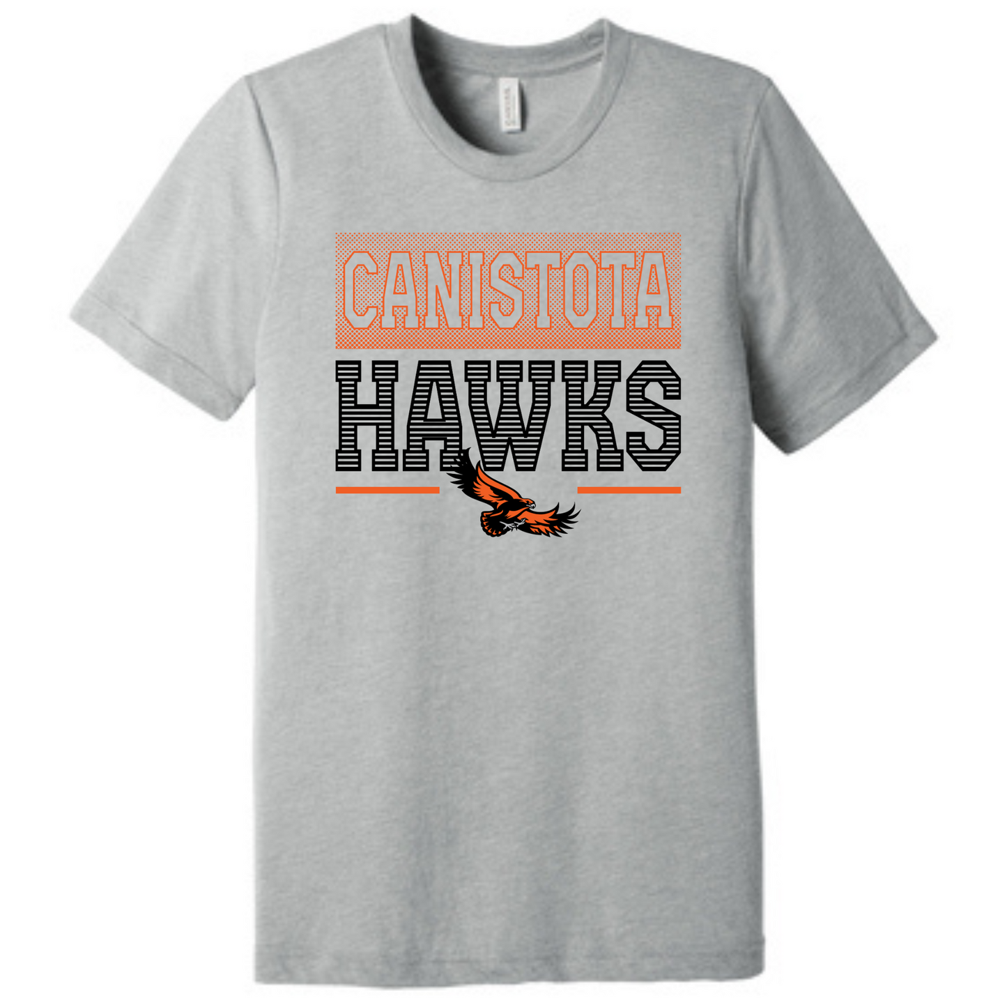 Canistota Hawks BELLA+CANVAS ® Unisex Triblend Short Sleeve Tee