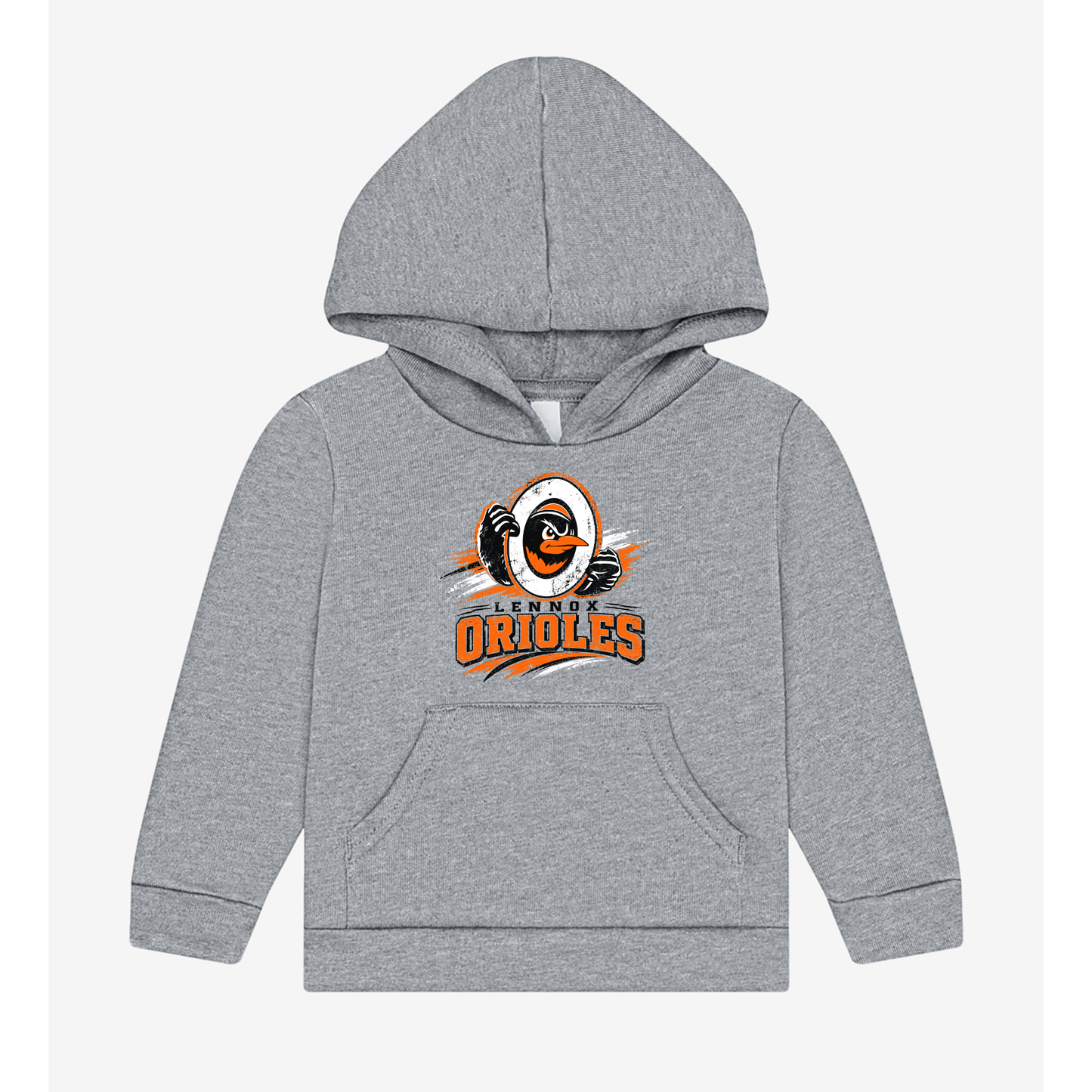 Lennox Booster Club BELLA+CANVAS® Toddler Sponge Fleece Hooded Sweatshirt