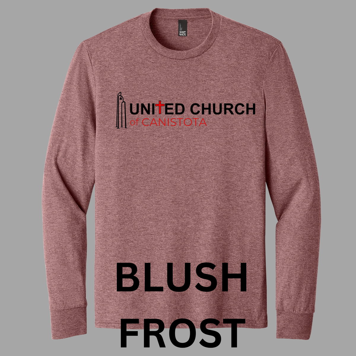 United Church District® Perfect Tri® Long Sleeve Tee District® Perfect Tri® Long Sleeve Tee