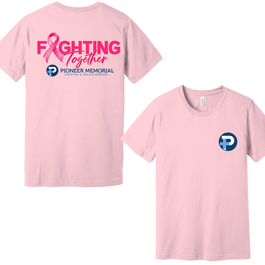 Pioneer Memorial BREAST CANCER: BELLA+CANVAS® Unisex Jersey Short Sleeve Tee