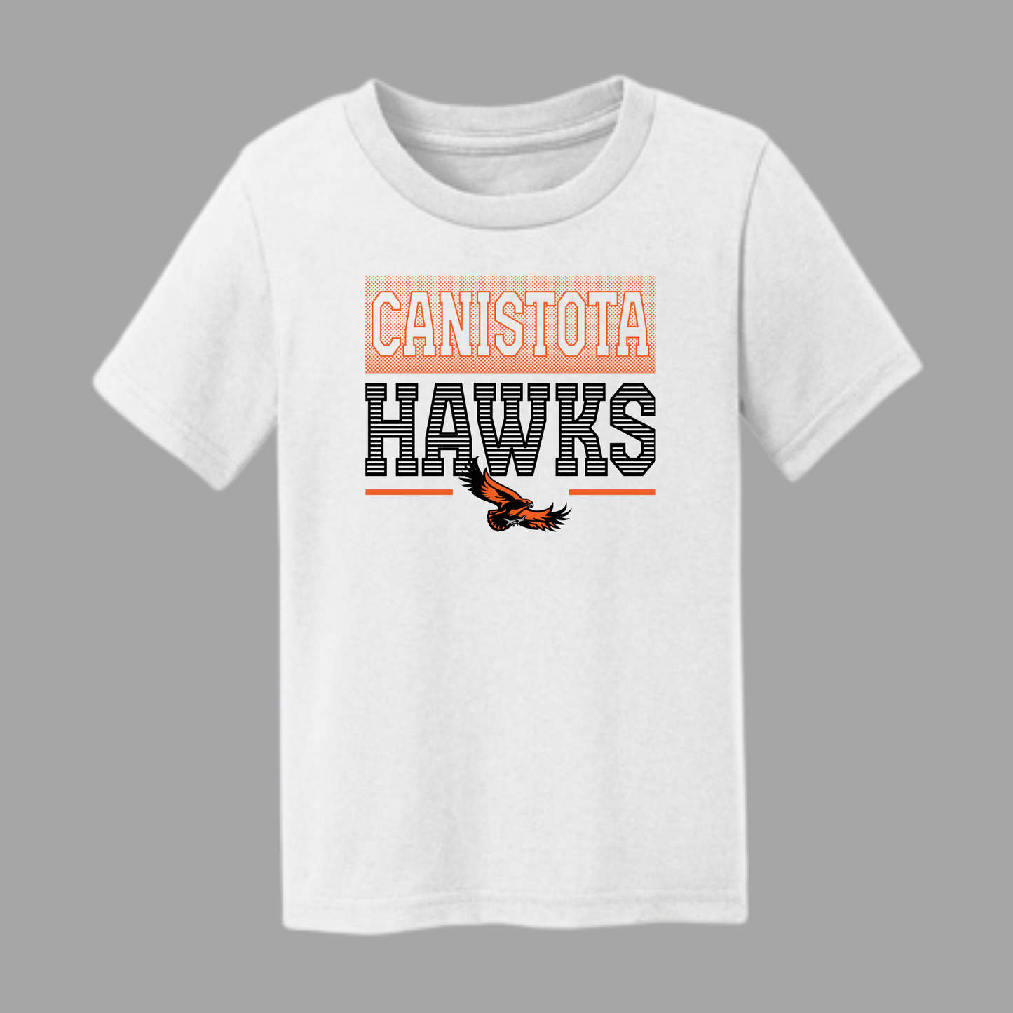 Canistota Hawks Port & Company® Toddler Core Cotton Tee