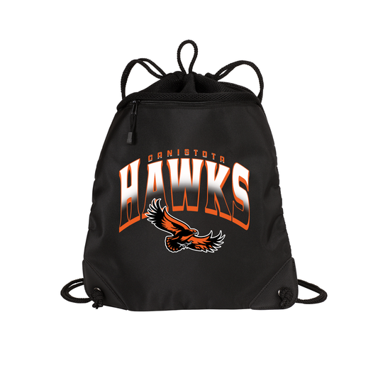 Canistota Booster Club Port Authority® Cinch Pack with Mesh Trim