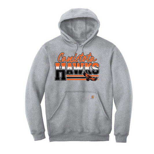 Canistota Booster Club Carhartt® Tall Midweight Hooded Sweatshirt