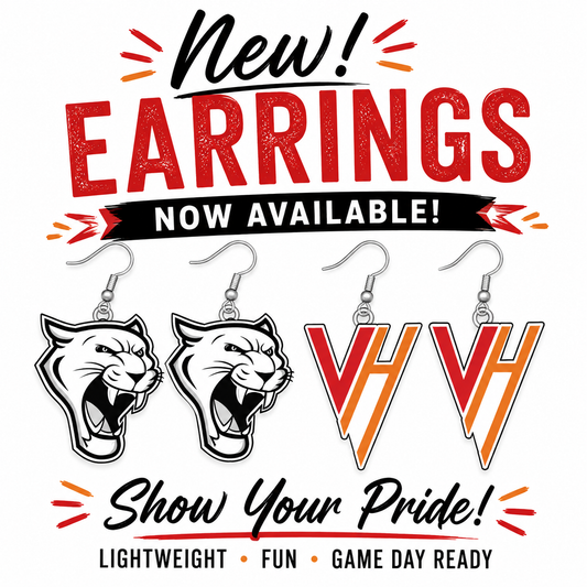 VH Cougars Earings