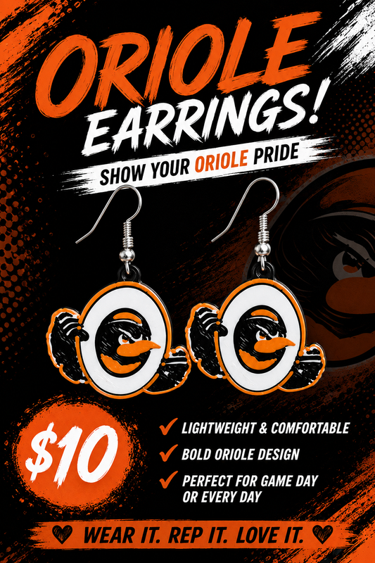 Lennox Booster Club: Orioles Earings