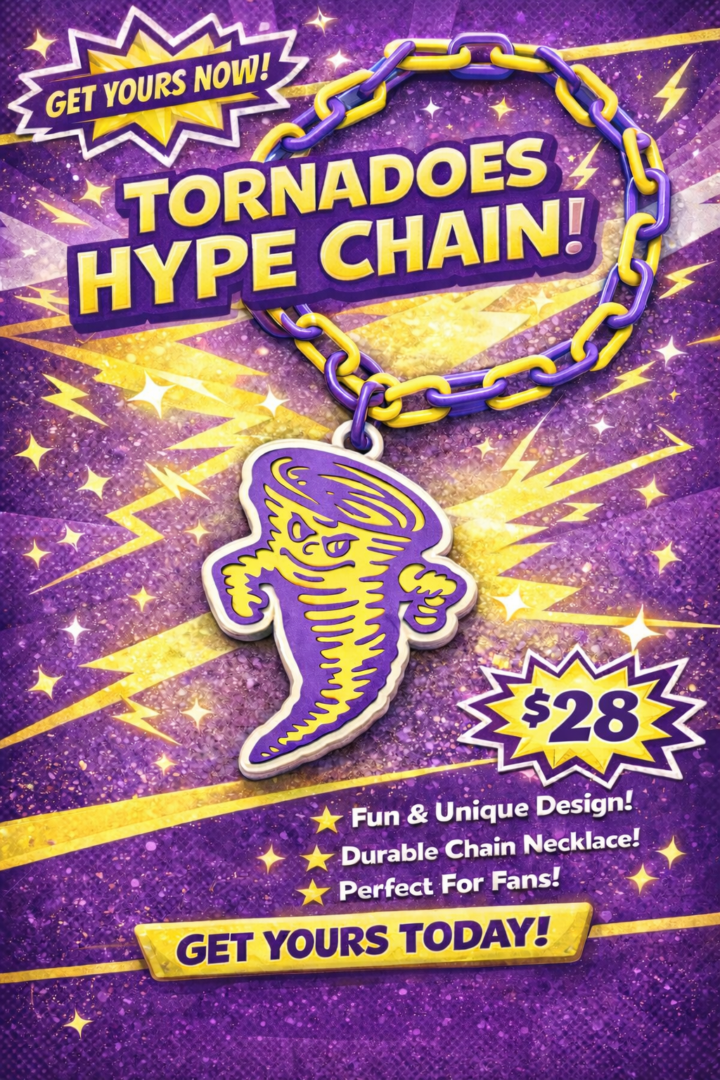 Centerville Tornadoes Hype Chain