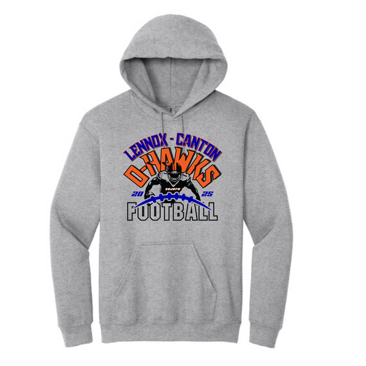 SDJRFB: Lennox-Canton Gildan® Heavy Blend™ Hooded Sweatshirt