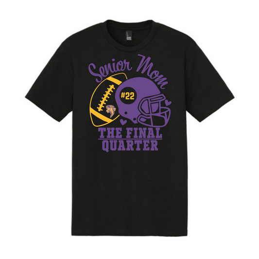 Centerville Senior Football Mom District ® Perfect Tri ® Tee