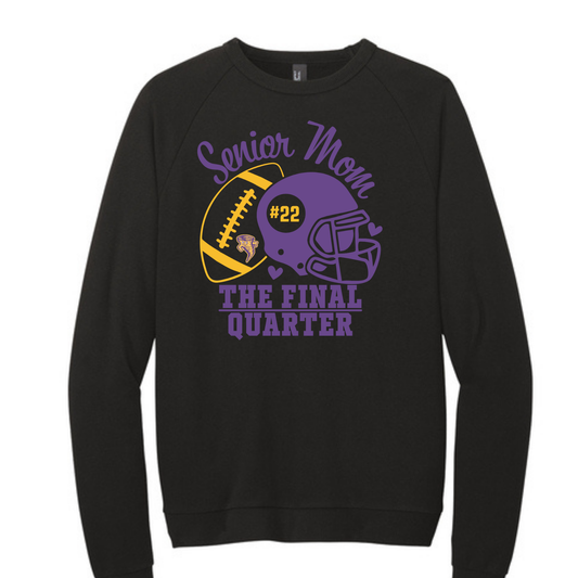 Centerville Senior Football Mom District® Perfect Tri® Fleece Crewneck Sweatshirt