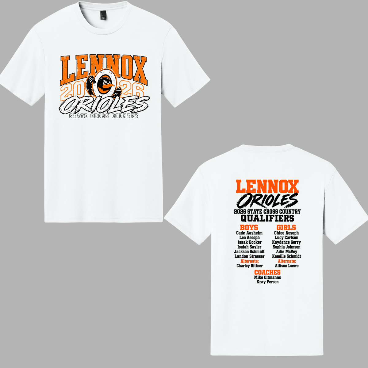 Lennox State XC District® Perfect Tri® Tee