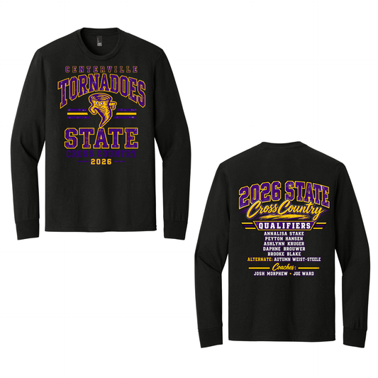 Centerville State XC District® Perfect Tri® Long Sleeve Tee