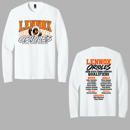 Lennox State XC District® Perfect Tri® Long Sleeve Tee