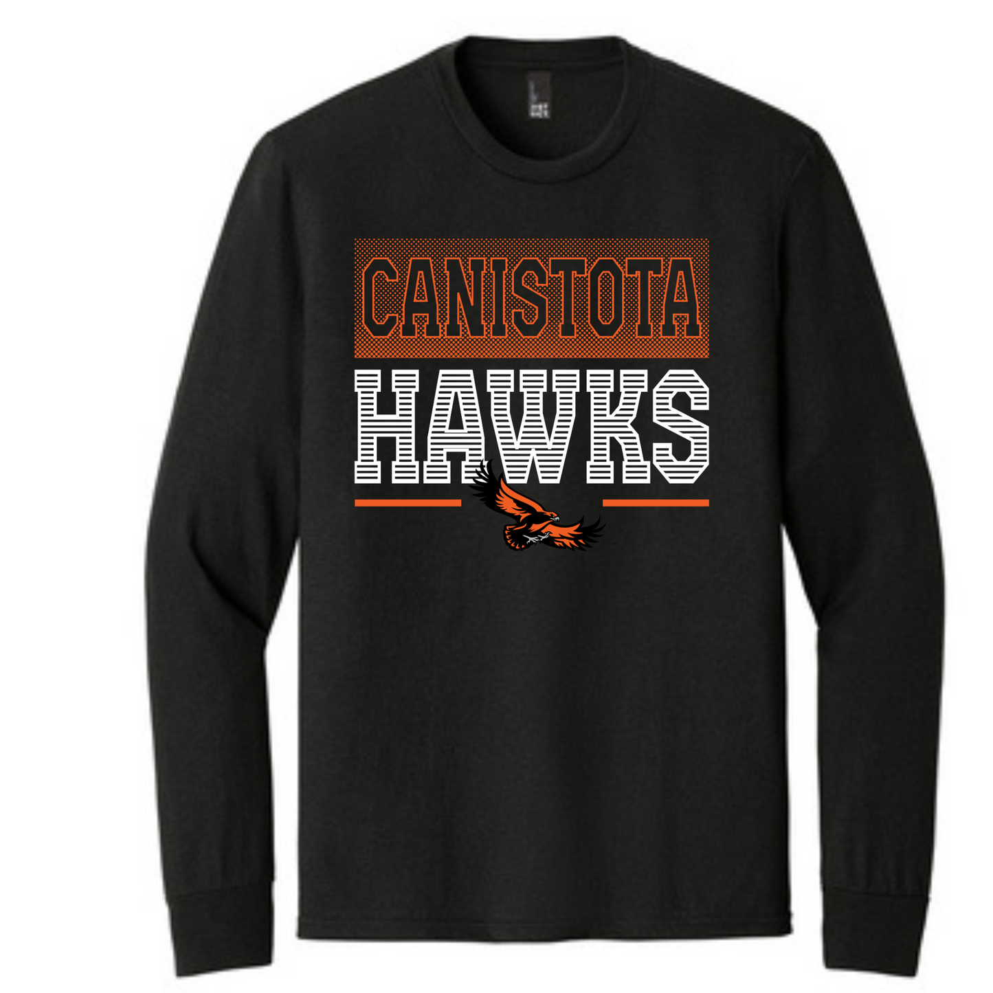 Canistota Hawks District® Youth Perfect Tri® Long Sleeve Tee