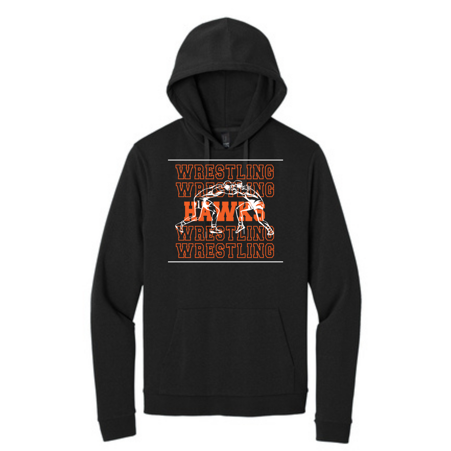 Canistota Hawks Wrestling District® Perfect Tri® Fleece Pullover Hoodie